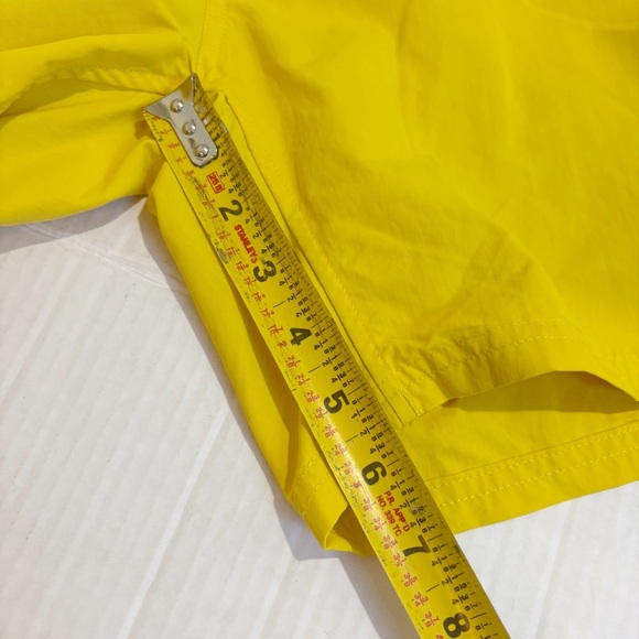Stio Men’s Hideout Shorts Yellow Size Medium Lined Nylon Swim Hike Workout - Picture 14 of 14